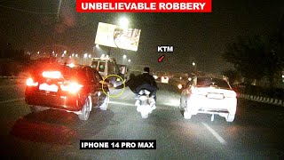 LIVE 15 LAKHS IPHONE SNATCHED BY KTM RIDER 😱 WHY POLICE SHOWING 0 INTREST IN SUCH CASES [upl. by Ahsienom]