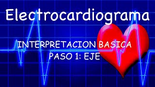 Electrocardiograma Básico Eje [upl. by Alodie]