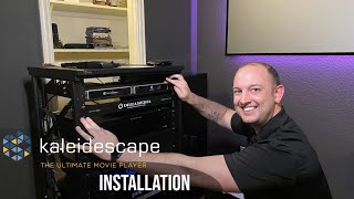 Kaleidescape  Install Walkthrough in 724 Atmos Home Theater w DEMO [upl. by Abrahan215]