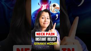 Neck pain instant relief  Shankh Mudra short [upl. by Timofei]