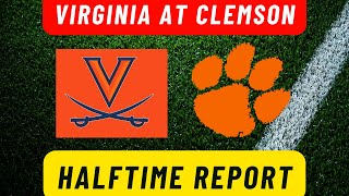 VIRGINIA AT CLEMSON HALFTIME REACTION [upl. by Akenihs565]