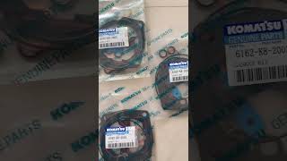 Komatsu 6D170 air compressor gasket kit 6162K82003 [upl. by Gonzalez]