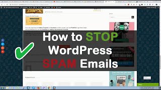 How to stop WordPress spam emails cleantalk anti spam review [upl. by Lukash716]