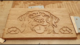 Labrador  CNC Timelapse [upl. by Niveb418]