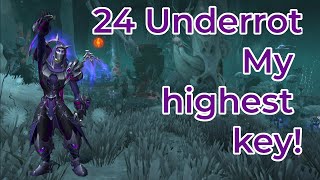 My highest key ever  24 underrot  Disc priest [upl. by Casper]