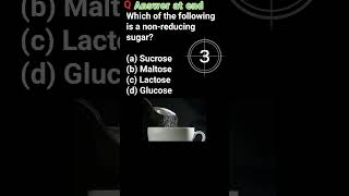 nonreducing sugar SucroseMaltoseLactoseGlucoseChemistry Quiz [upl. by Atteyek]