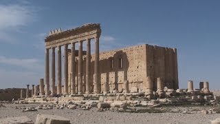 Temple of Bel Complex at Palmyra in Syria [upl. by Ralat]