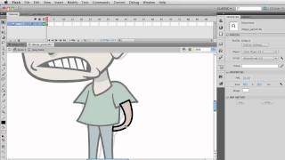 Flash Draw a Cartoon Character for Animation Part 55 [upl. by Settle]