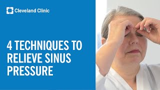 4 Techniques to Relieve Sinus Pressure [upl. by Callida]