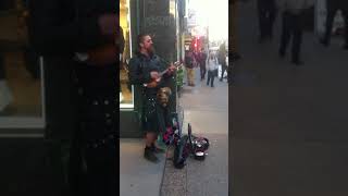 COLD BEER  by JESSIE STEWART live on the street performance [upl. by Oraneg300]