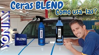 🔴COMO USAR AS CERAS BLEND VONIXX QUAL CERA BLEND VONIXX CERTA APLICAR NO SEU CARRO  MELHOR REVIEW [upl. by Solracnauj283]