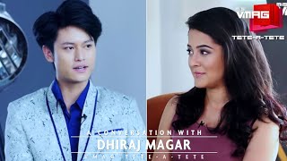 In conversation with Actor Dhiraj Magar [upl. by Adah]