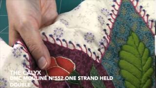 ENGLISH version  Mystery Quilt 2015  quotCOLMARquot by La Fée Pirouette  Block 1 video 68 [upl. by Avehs]