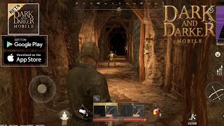 Dark and Darker Mobile Gameplay Android iOS [upl. by Yrbua]