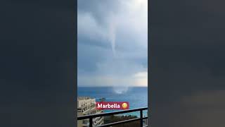 ⚠️ Spain DANA storm tornado 🌪️ by Marbella‼️ [upl. by Vonny211]