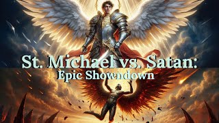 The Eternal Battle St Michael vs Lucifer – A Clash Between Light and Darkness [upl. by Arabel]