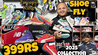 Shoe Fly Big Sale 399Rs NikeJordanSbDunk All Shoes New BalanceUnderarmour 90OFF Delhi Wholesale [upl. by Bud]