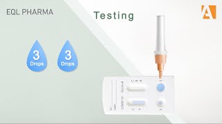 ALLTEST COVID19 Antigen amp Flu AB Combo Nasal Swab Test by EQL Pharma [upl. by Llenwad]