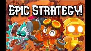 UNDERRATED Strategy Mesa CHIMPS Black Border Guide l Update 412 Bloons TD6 [upl. by Maxfield]