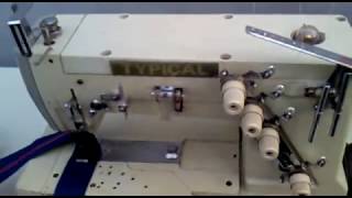 Швейная машина Typikal ТипикалGK31030 Распошивальная машинка Sewing machine [upl. by Adnohrahs561]