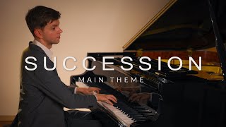 Succession  Main Theme Vladimir Lobov piano cover [upl. by Dew]