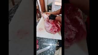 Como desossa um pernil suino acougue pernil suino [upl. by Rickey57]