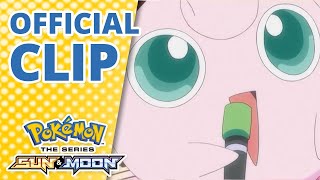 Jigglypuff Returns 🎤🎶  Pokémon the Series Sun amp Moon  Official Clip [upl. by Anatole]