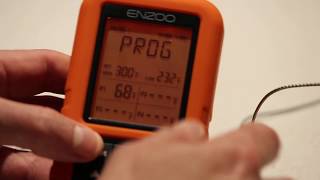 Setting the low temperature alarm on the Enzoo Meat Thermometer [upl. by Herra685]