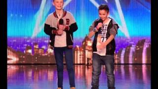 Bars amp Melody Audition  Britains Got Talent GOLDEN BUZZER ACT 2014  LYRICS [upl. by Dorin739]