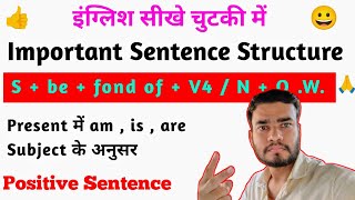 Important Sentence Structure in English with Examples [upl. by Willett]