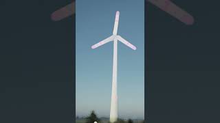 WIND FARM IN GERMANY wind farm windfarm wiatrak shorts short [upl. by Adnor]