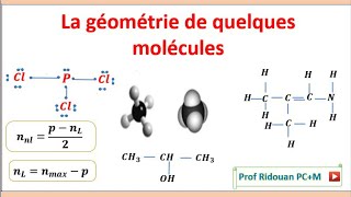 géométrie de quelques moléculestronccommun [upl. by Aphra]