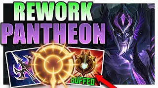 REWORK SEASON 14 PANTHEON SUPPORT GAMEPLAY GUIDE [upl. by Ydrah]