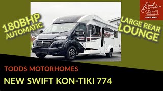 NEW Swift KonTiki 774  Todds Motorhomes [upl. by Merl]