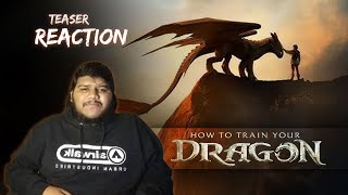 How To Train Your Dragon Teaser Trailer Reaction By Nahum Reviews [upl. by Oilerua]