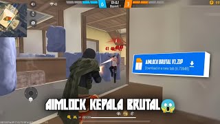 AIMLOCK KEPALA BRUTAL‼️AMAN ANTI BAND😱 SUPPORT FF BIASA DAN MAX💯 [upl. by Refotsirk216]