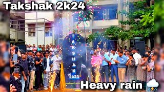 Takshak 2k24💥 Part 01  B S Channabasappa First Grade College Davangere  Yash Yashwanth [upl. by Cataldo]