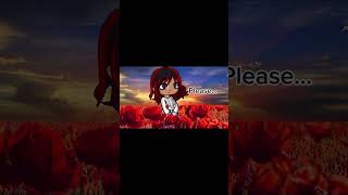 ✨Le Champ De Coquelicots✨ gacha edit gachaclubgachalifeanimationanimationmemeanimationvideo [upl. by Cristin]