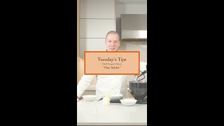 Tuesdays Tips with Chef Jacques Torres Pâte Sablée [upl. by Nisotawulo]