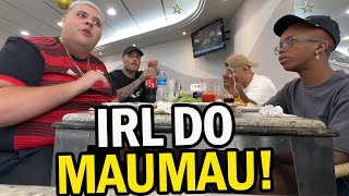 IRL DO MAUMAU ALMOÇO NA PADARIA Ft BOCA DE 09 GELIO amp RACHA 20 BDJ [upl. by Brill]