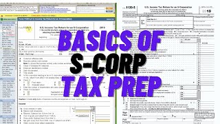 Beginning a new S Corp Tax Return Preparation [upl. by Annauj]