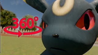 UMBREON see EVERYTHING  360 Animation of Eevee family Episode 9 [upl. by Ynahpit]