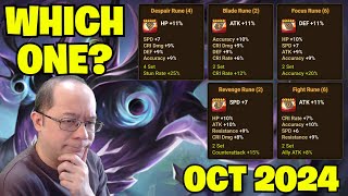 Octobers Ancient Runes Choice and Coupon Codes Summoners War [upl. by Aiden]