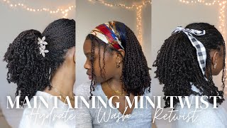 How To Maintain Mini Twist Washing Mini Twist Refresh Mini Twist Uhlexsissss [upl. by Florentia]