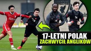 Polski TALENT ZACHWYCA w Liverpoolu Anglicy nazywają GO POLSKIM MESSIM [upl. by Erlandson]