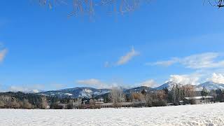 Beautiful Timelapse North Idaho Winter Scenery [upl. by Brandwein]