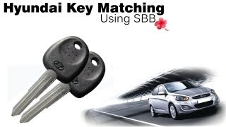 Hyundai Key Matching using SBB [upl. by Meil]