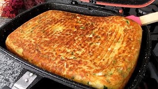 👀10 Dakikada Tavada Haftasonu Kahvaltısı YUMUŞACIK Çörek Tarifi 💖Alışkanlık Yapacak Bir Çörek [upl. by Naes]