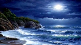 quotЛунная сонатаquot Бетховена и шум моря  Beethoven quotMoonlight Sonataquot and ocean [upl. by Nehpets749]