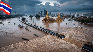 Thailand surrendered to the waters Super Typhoon Yagi caused tsunamilike floods [upl. by Aleak]